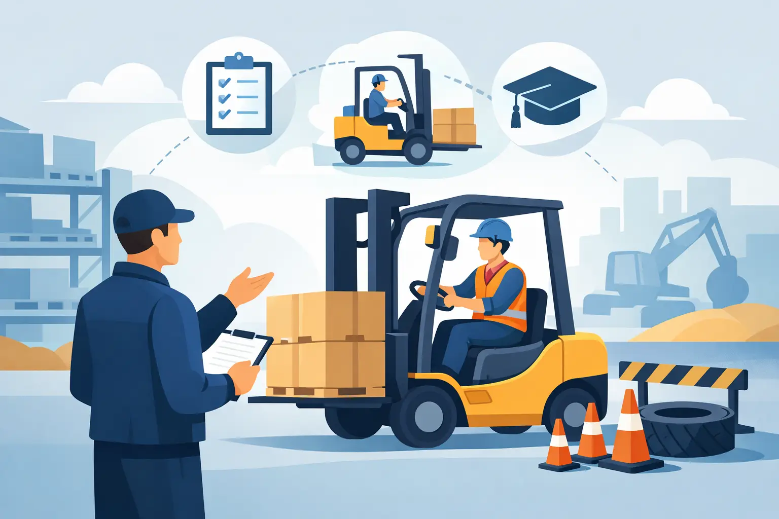 Heftruck opleiding voor beginners kiezen