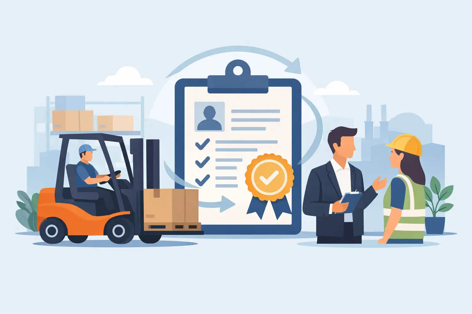 Heftruckcertificaat verlengen bedrijf regelen