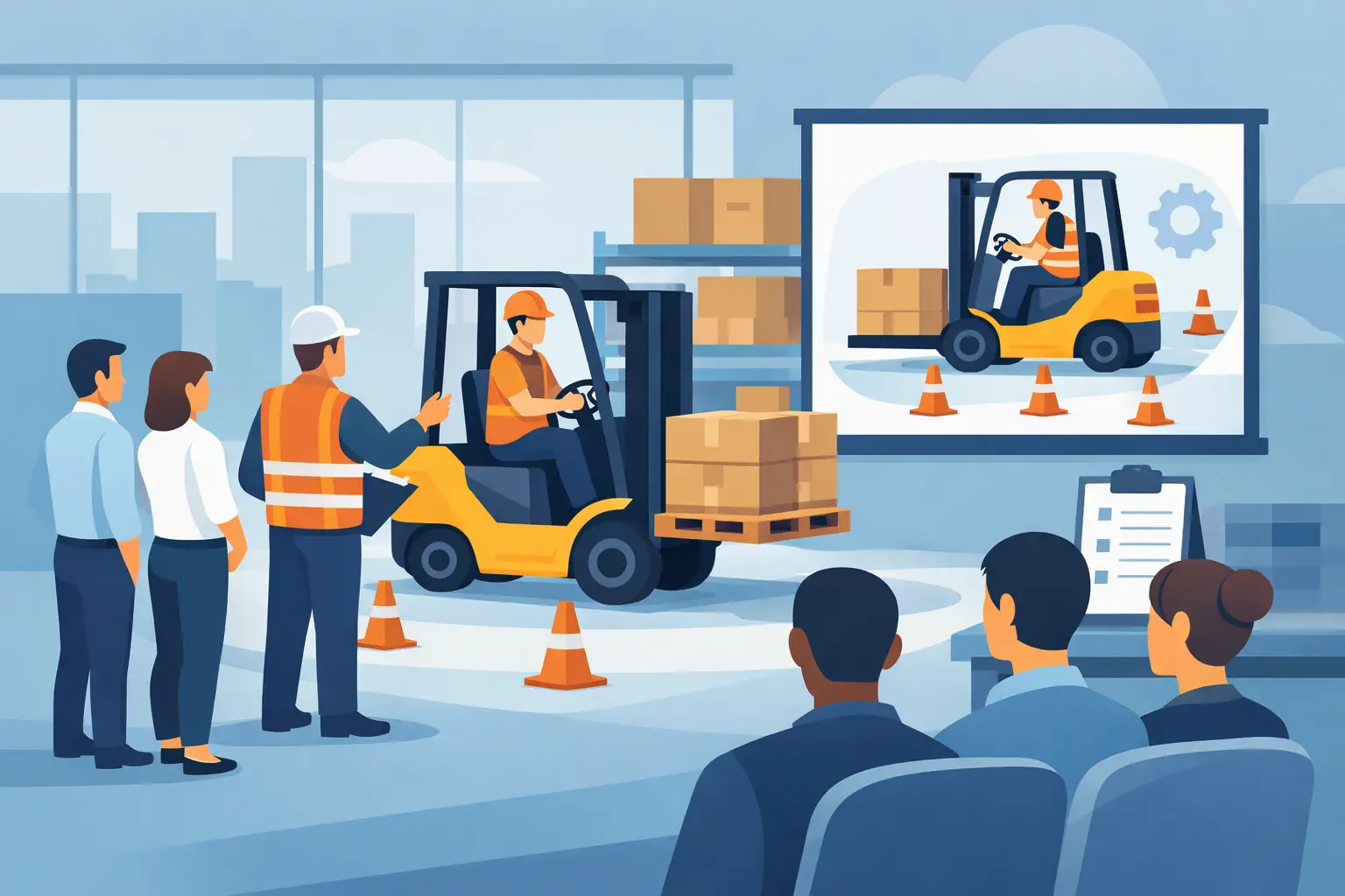 In company heftruck cursus: slim geregeld