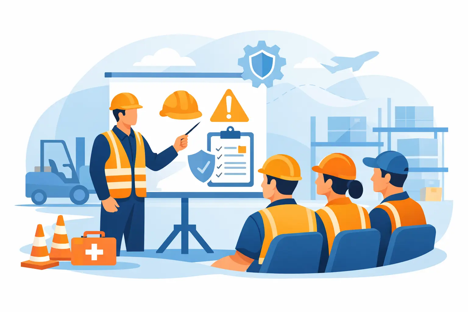 Veiligheidstraining voor logistieke teams regelen